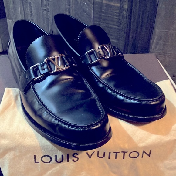 Louis Vuitton Dress Shoes Loafers Eu 